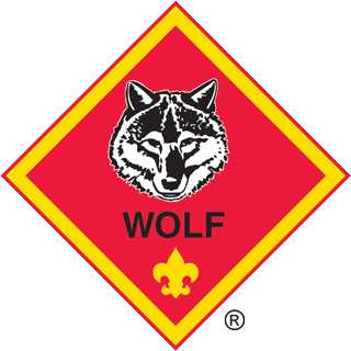 Wolf badge